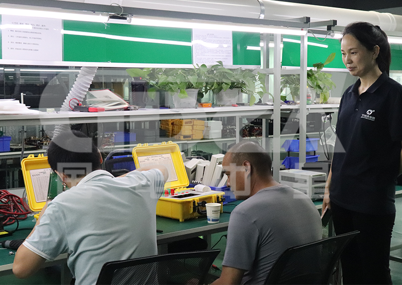 ZX-BRL2有源变压器容量特性测试仪车间试验